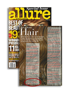 Allure Magazine ColorMark Review